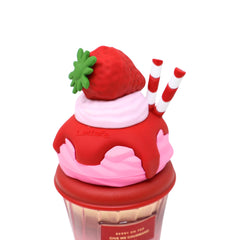 Lattafa Berry On Top spray application shows easy one-spray delivery