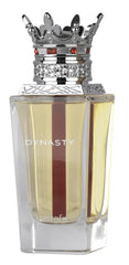Lattafa Dynasty bottle close-up highlighting premium packaging ideal for gifting.