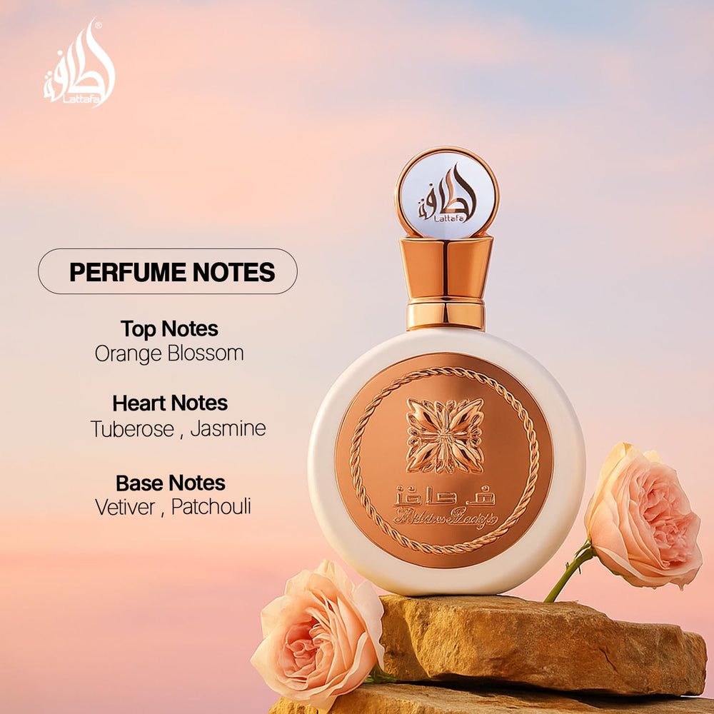 Lattafa Fakhar spray on wrist shows easy application and scent development.