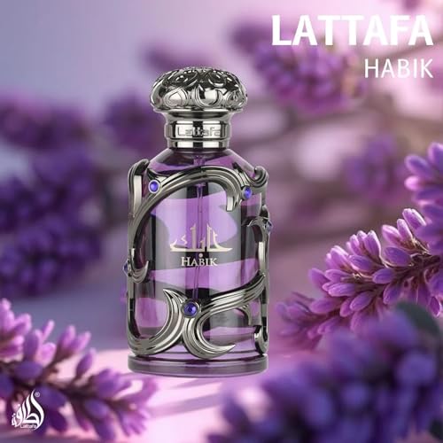 Lattafa Habik opening notes cardamom pepper image starts with spicy citrus