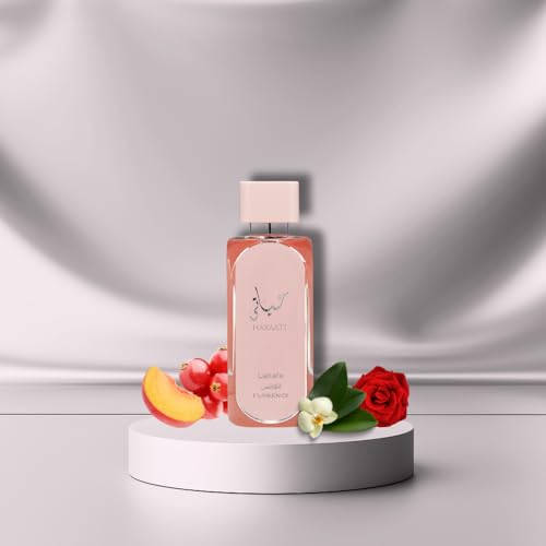 Lattafa Hayaati Florence on skin during evening out, versatile and inviting.