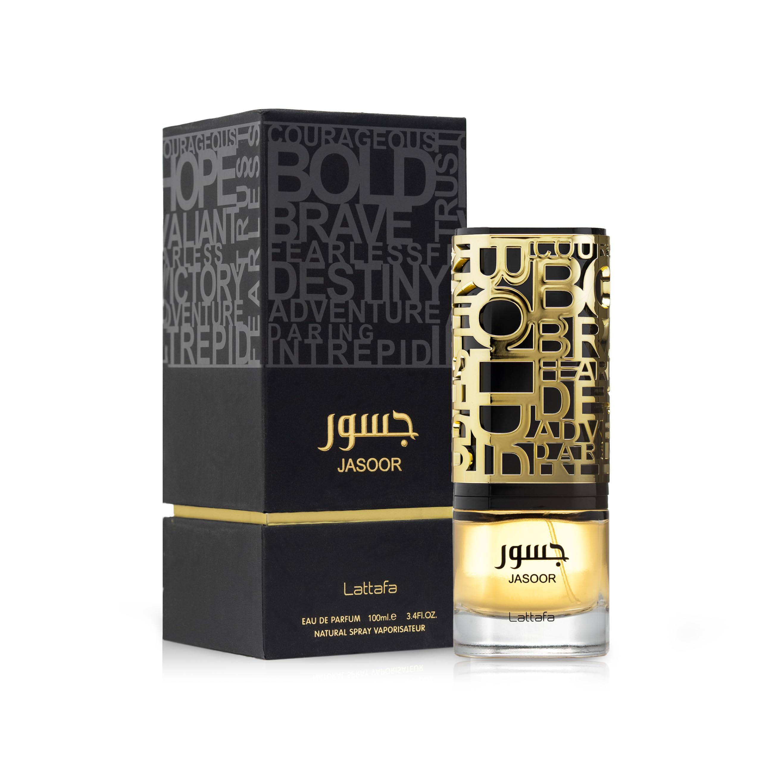 Close look at Lattafa Jasoor fragrance notes for sensory exploration.