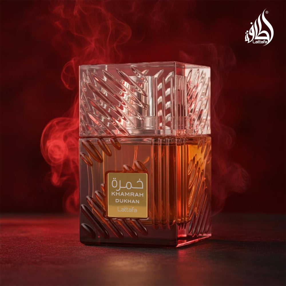 Lattafa Khamrah-dukhan tonka benzoin praline add sweet depth.