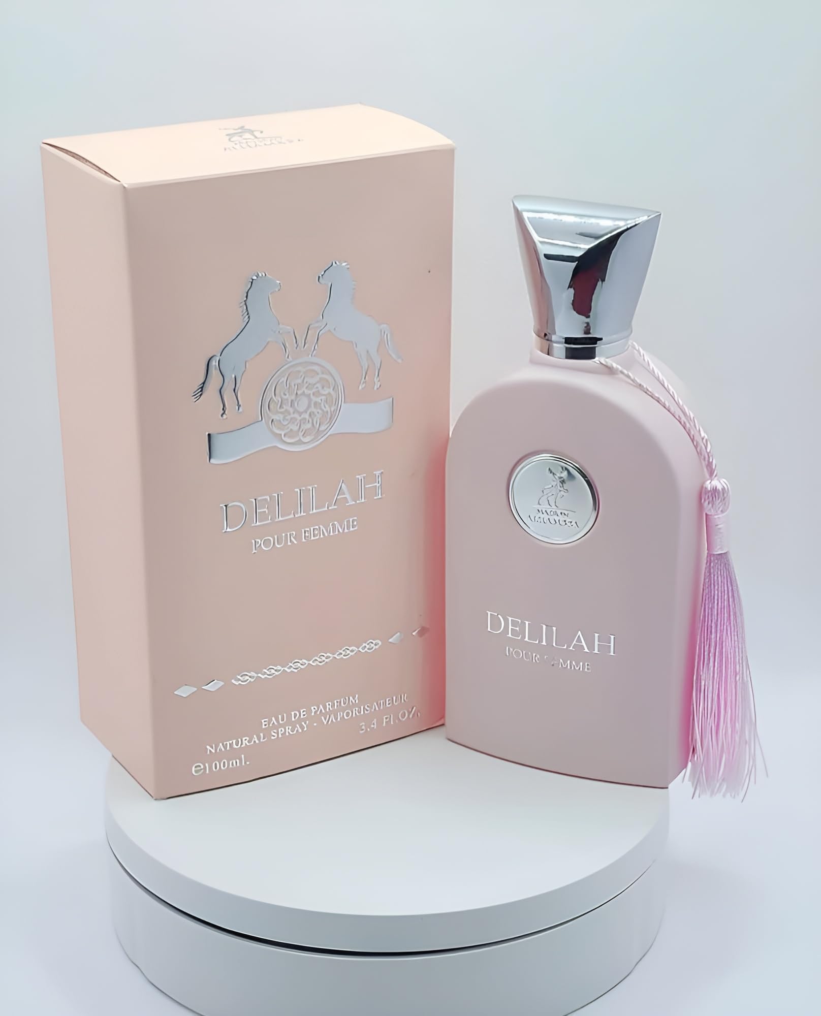 Lattafa Maison Alhambra Delilah base notes with lychee and bergamot – fresh trail