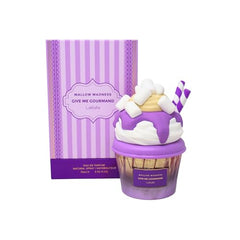 Lattafa Mallow Madness bottle front view, ideal for cozy evening wear.