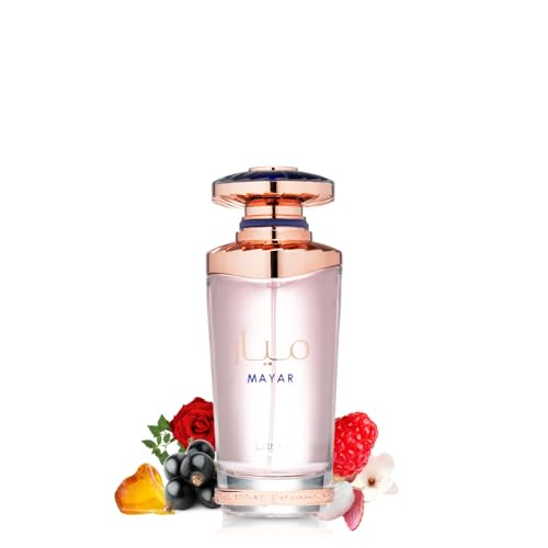 Lattafa Mayar packaging and box reflect premium gifting quality for special occasions.