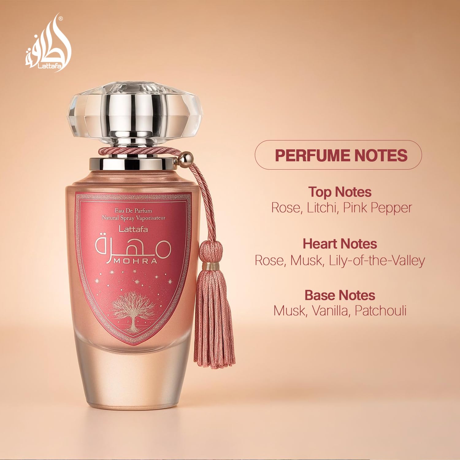 Lattafa Mohra Silky Rose rose bouquet close-up suggesting date-night romance