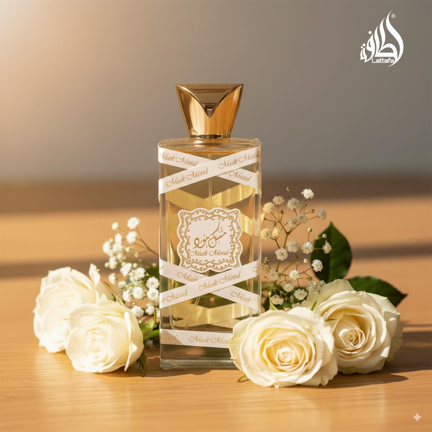 Lattafa Musk Mood unisex scent ideal for versatile daily wear.
