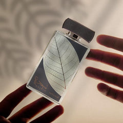 Lattafa Najdia Intense bottle-side shows sleek design ideal for gifting or personal collection.
