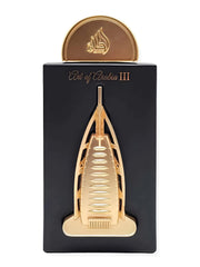 Lattafa Pride Art Of Arabia III bottle front for daily wear and elegant evenings.