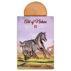 Lattafa Pride Art of Nature II top-notes with bergamot and olibanum for a bright opening.