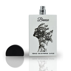 Lattafa Pride Breeze notes of bergamot and incense evoke refreshing, meditative aroma for focus.