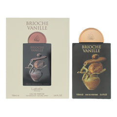 Lattafa Pride Brioche Vanille bottle showcases gourmand vanilla warmth for sophisticated evenings.