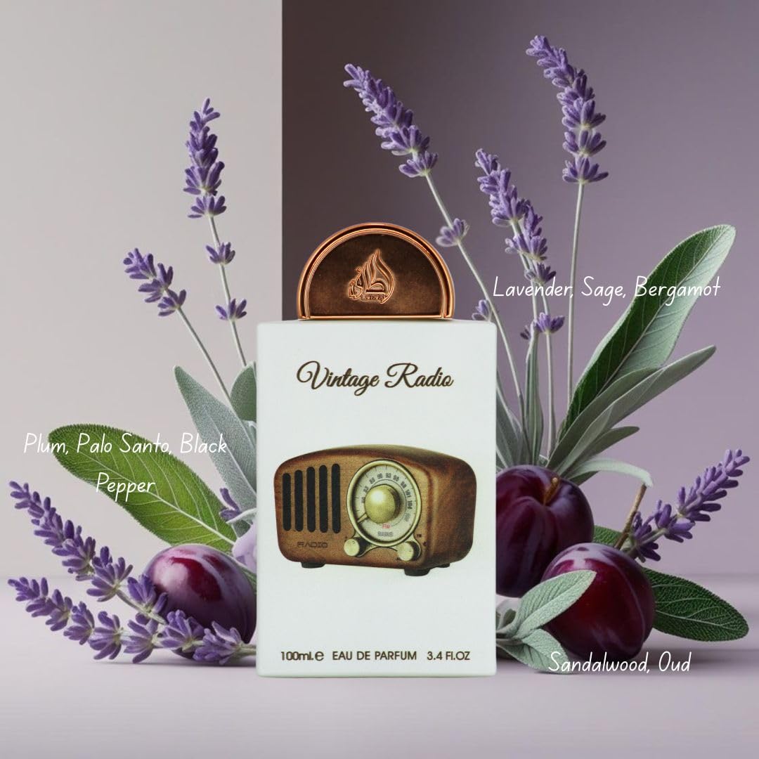 Lattafa Pride Vintage Radio gift box presentation elevates premium gifting experiences.