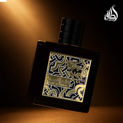 Lattafa Qaed Al Fursan top notes visualization suggests berry-bergamot freshness