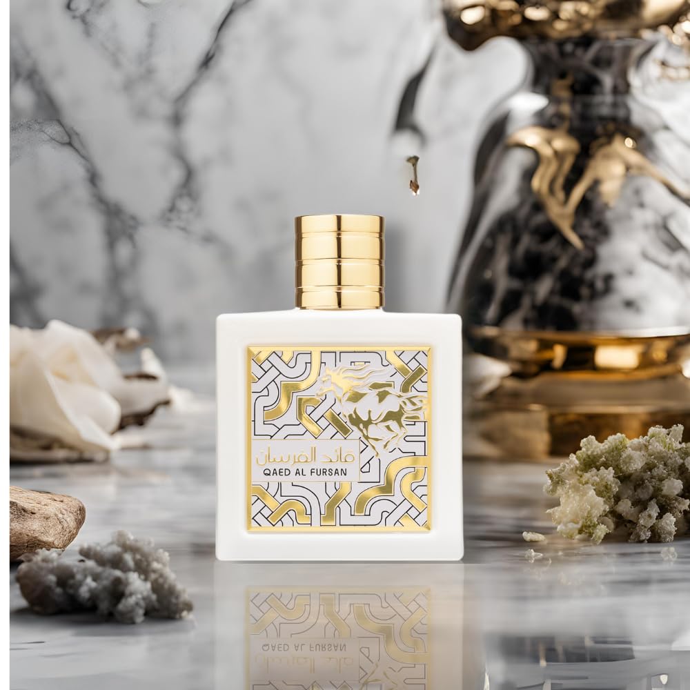 Lattafa Qaed Al Fursan Unlimited pulse points for optimal scent application.