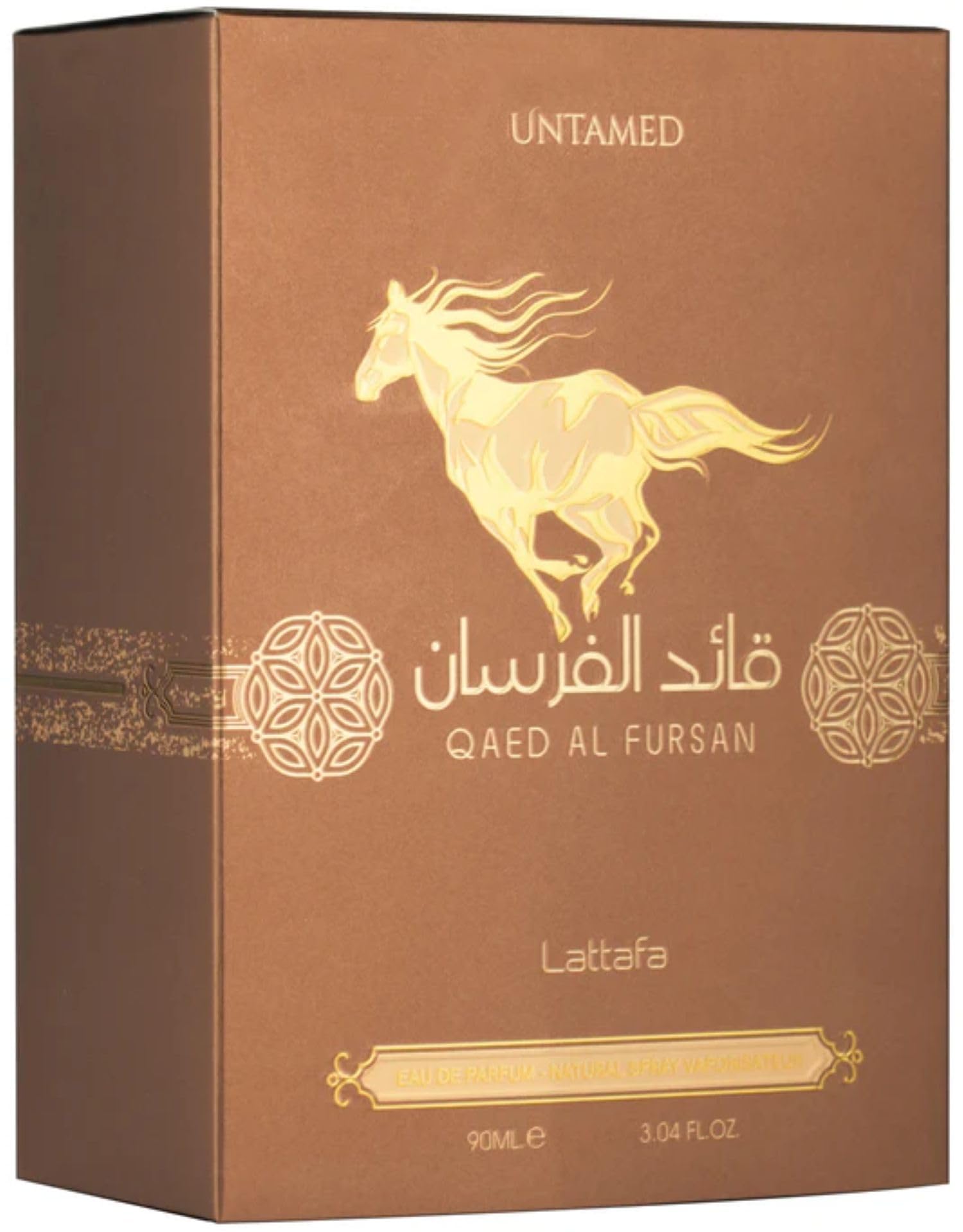 Lattafa Qaed Al Fursan Untamed lifestyle-night-out suggests confident wear