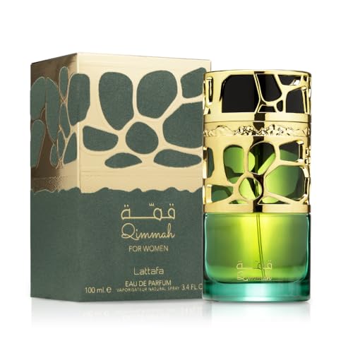 Lattafa Qimmah top notes lavender saffron visualization for fresh opening