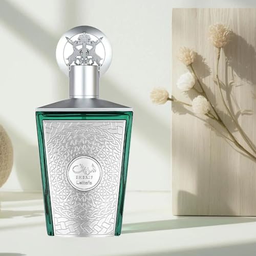 Lattafa Sherif heart notes cashmeran cedarwood violet showing depth