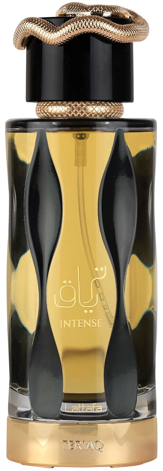 Lattafa Teriaq Intense bottle shot — premium unisex fragrance with long-lasting scent