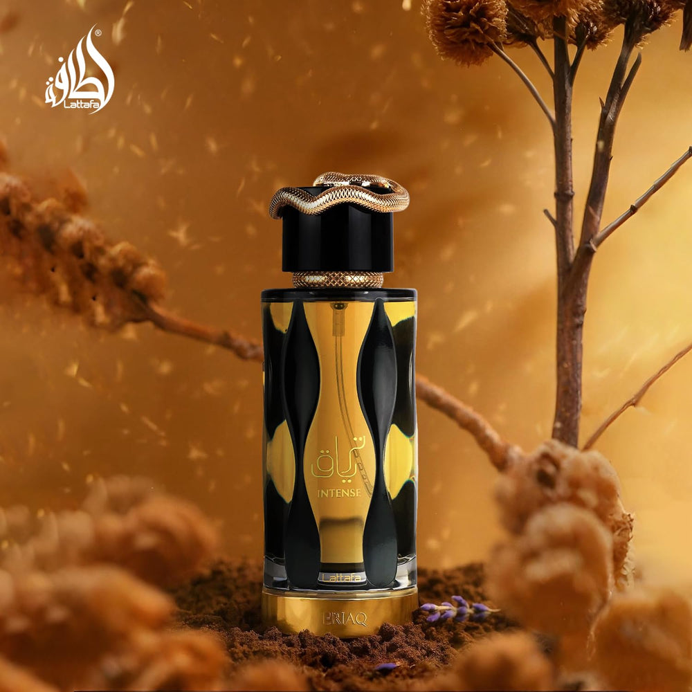 Lattafa Teriaq Intense middle notes plum liquor and cinnamon — warm character