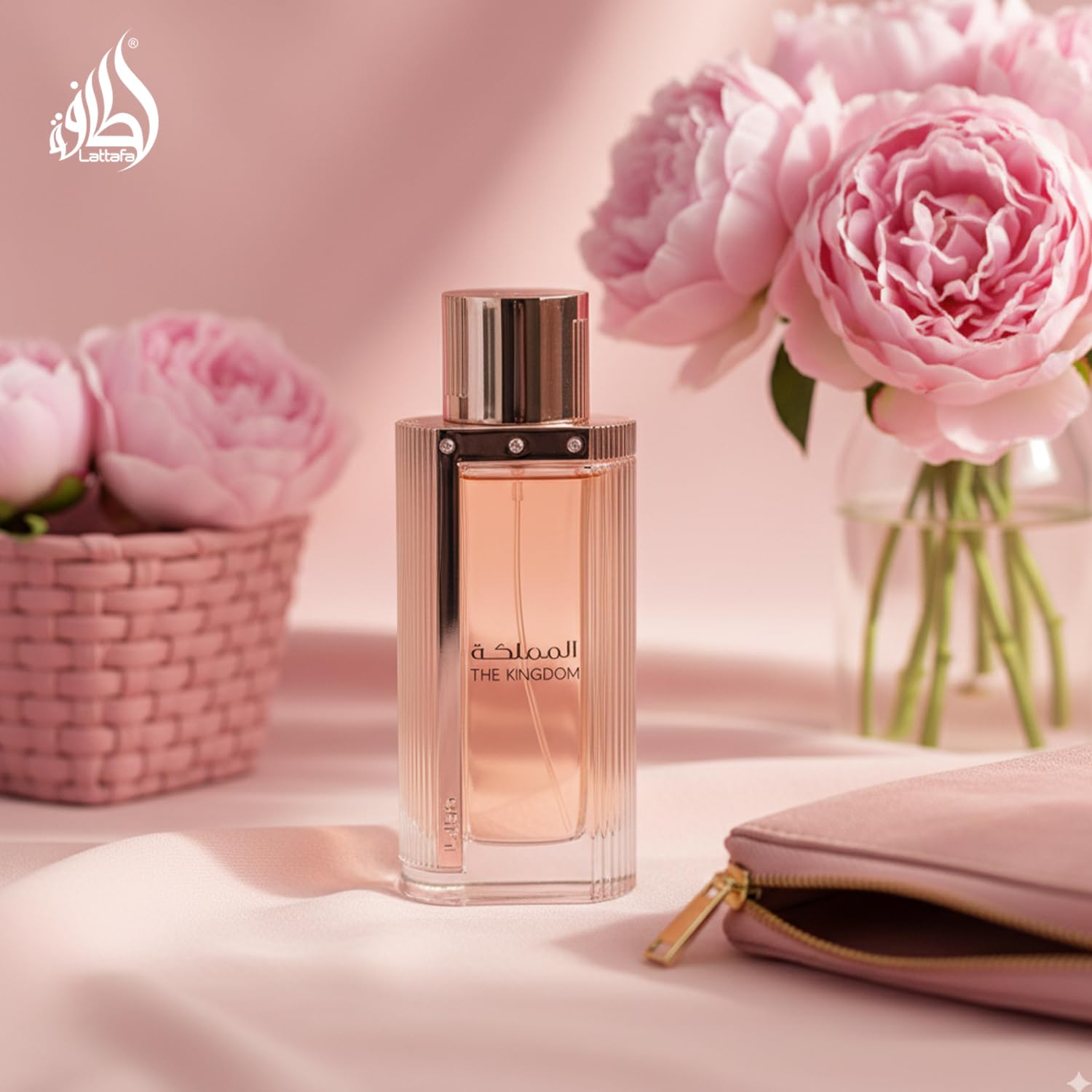 Lattafa The Kingdom base-notes Vanilla and Sandalwood for warm depth