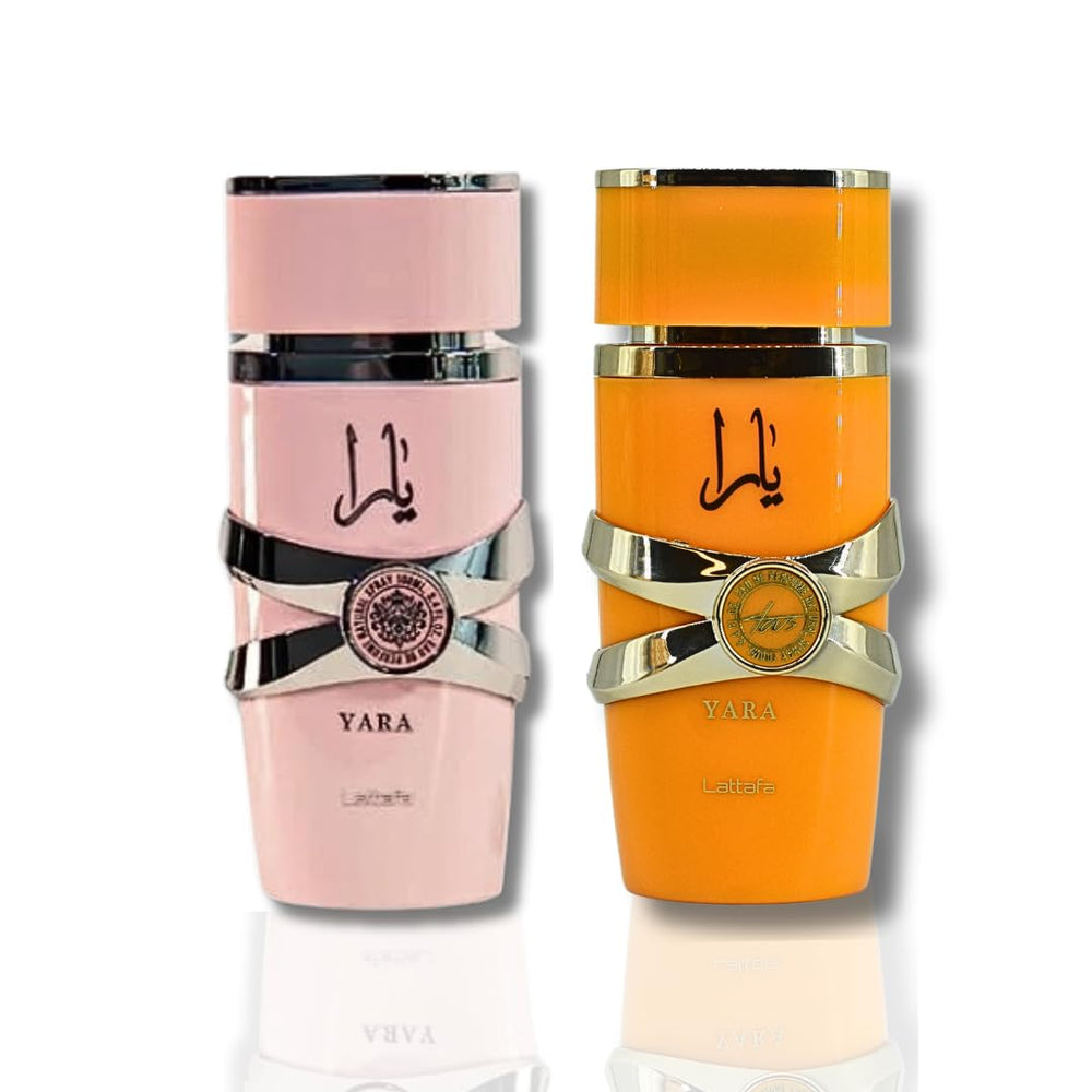 Lattafa Yara bottle close-up highlights bold evening fragrance for confident styling