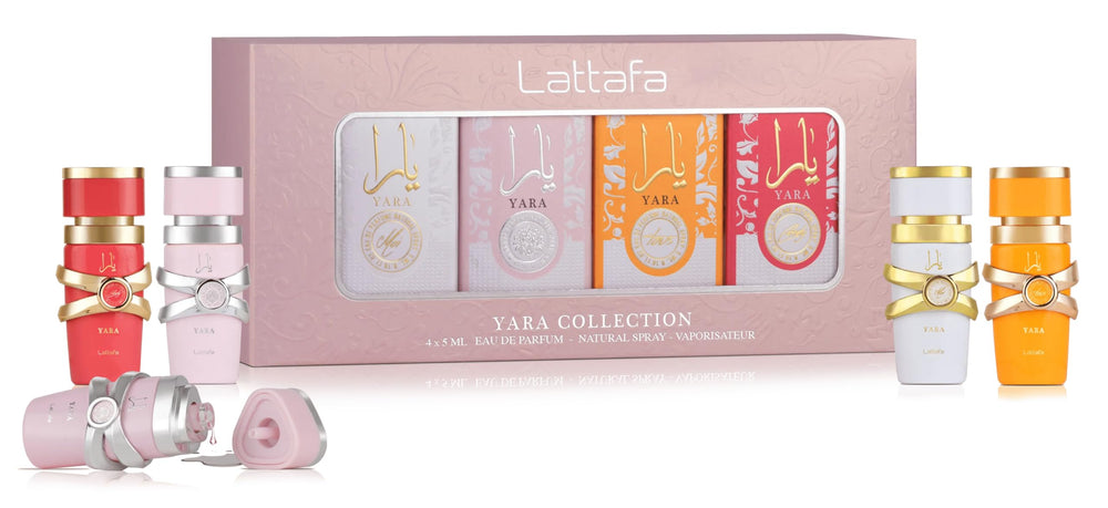 Lattafa Yara Candy 5ml bottle for playful daytime wear.