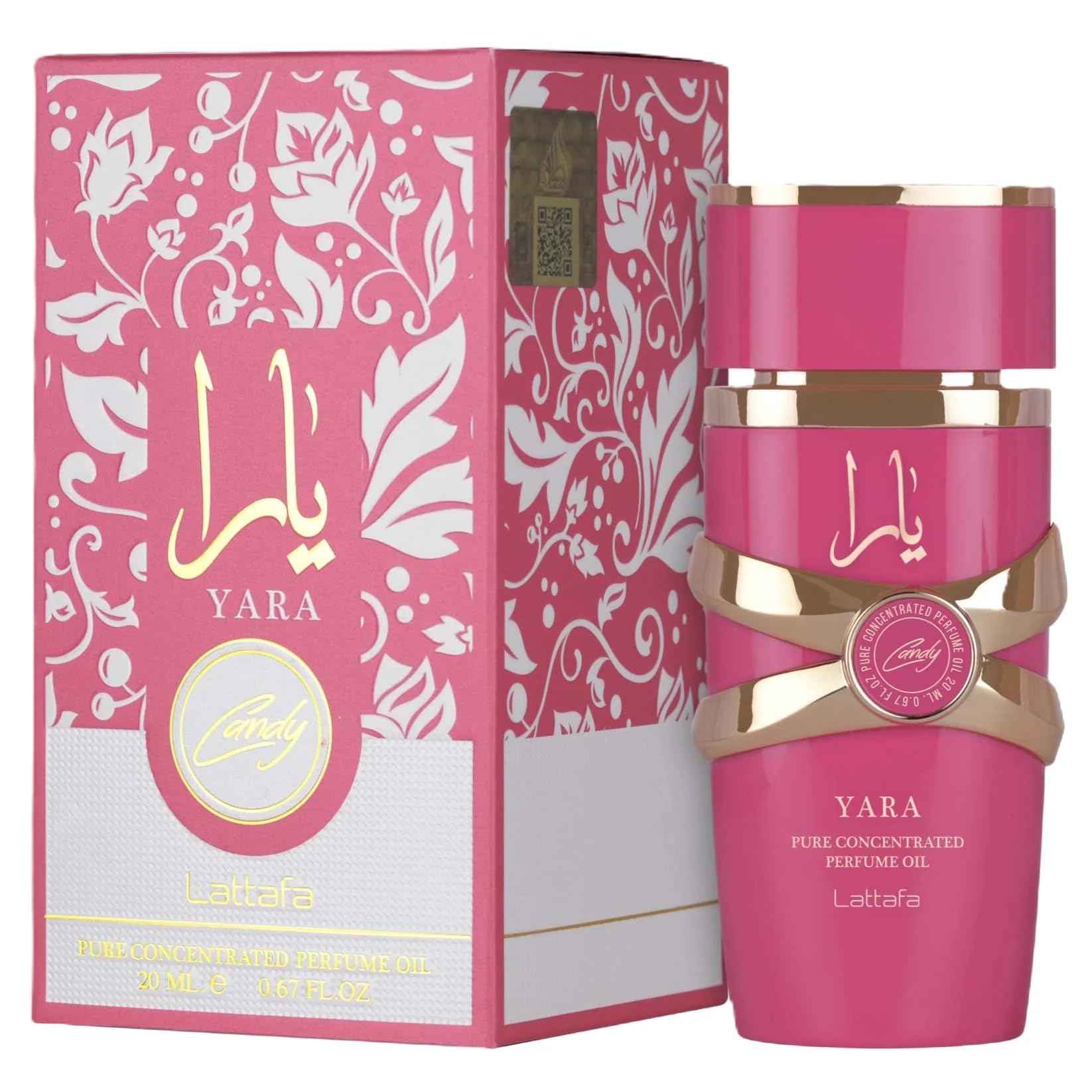 Lattafa Yara Candy strawberry fizz candy center for sweet floral mood