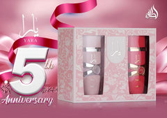 Lattafa Yara EDP packaging, premium unboxing experience.