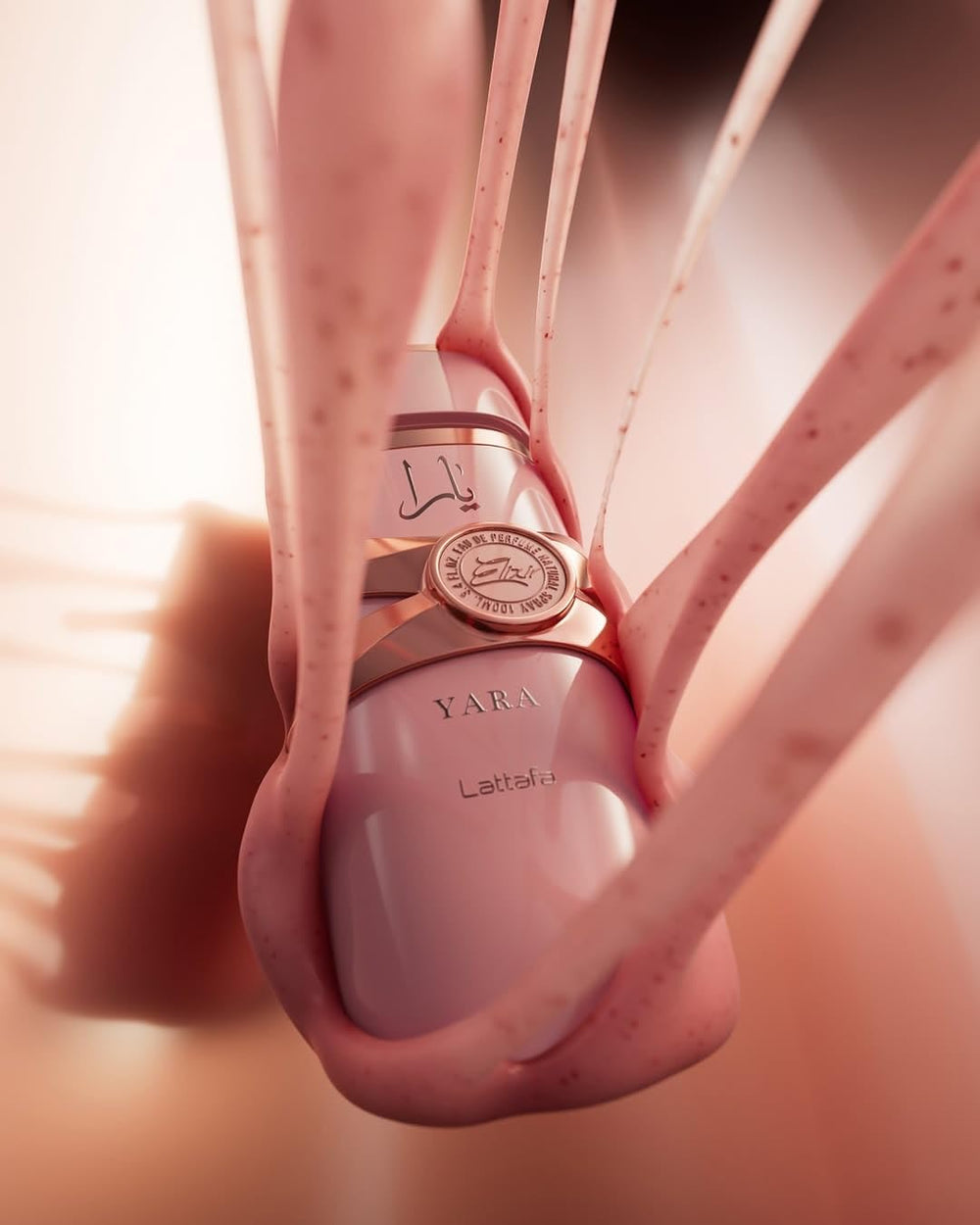 Lattafa Yara Elixir on-skin swatch demonstrates wearable evening fragrance.
