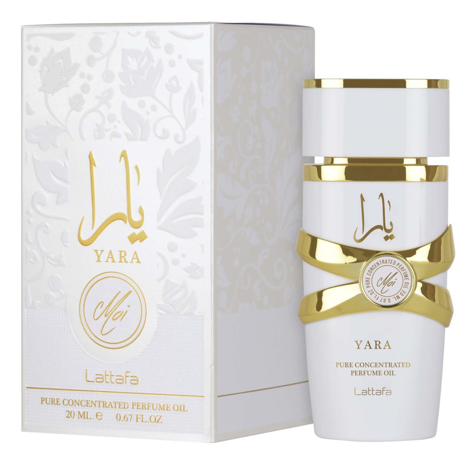 Lattafa Yara Moi base notes vanilla and patchouli for lasting warmth