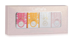 Lattafa Yara Tous 5ml bottle for tropical floral vacation vibes.
