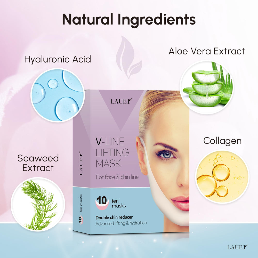 Lauer Cosmetic collagen-infused mask closeup suggests moisturizing and smoothing potential