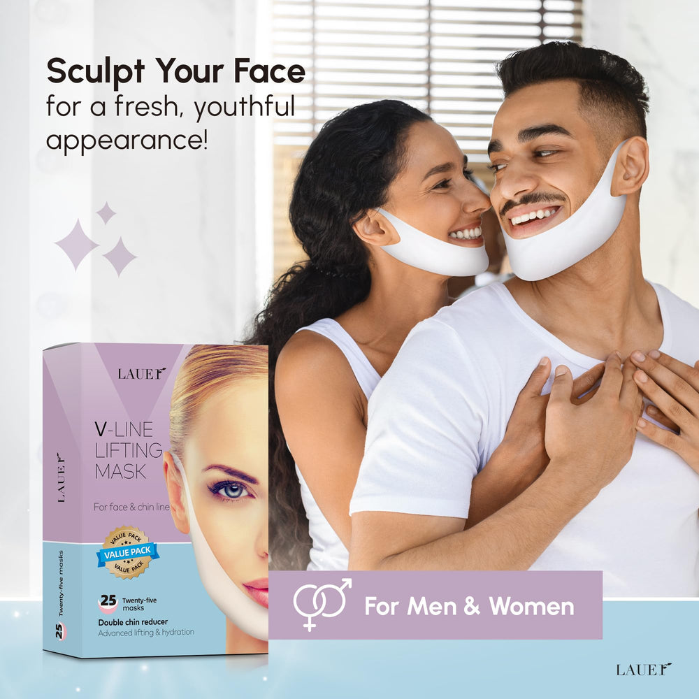 LAUER COSMETIC slimmer and tighter appearance on lower face after use