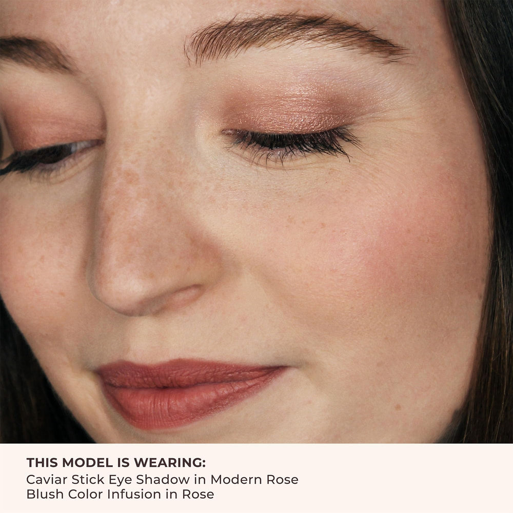 Laura Mercier Blush Color Infusion Rose packaging highlights portable, on-the-go color.
