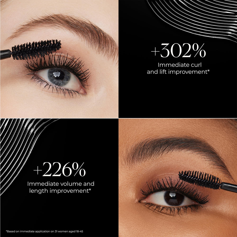 Laura Mercier Caviar Extravagant Mascara 24HR wear with minimal transfer