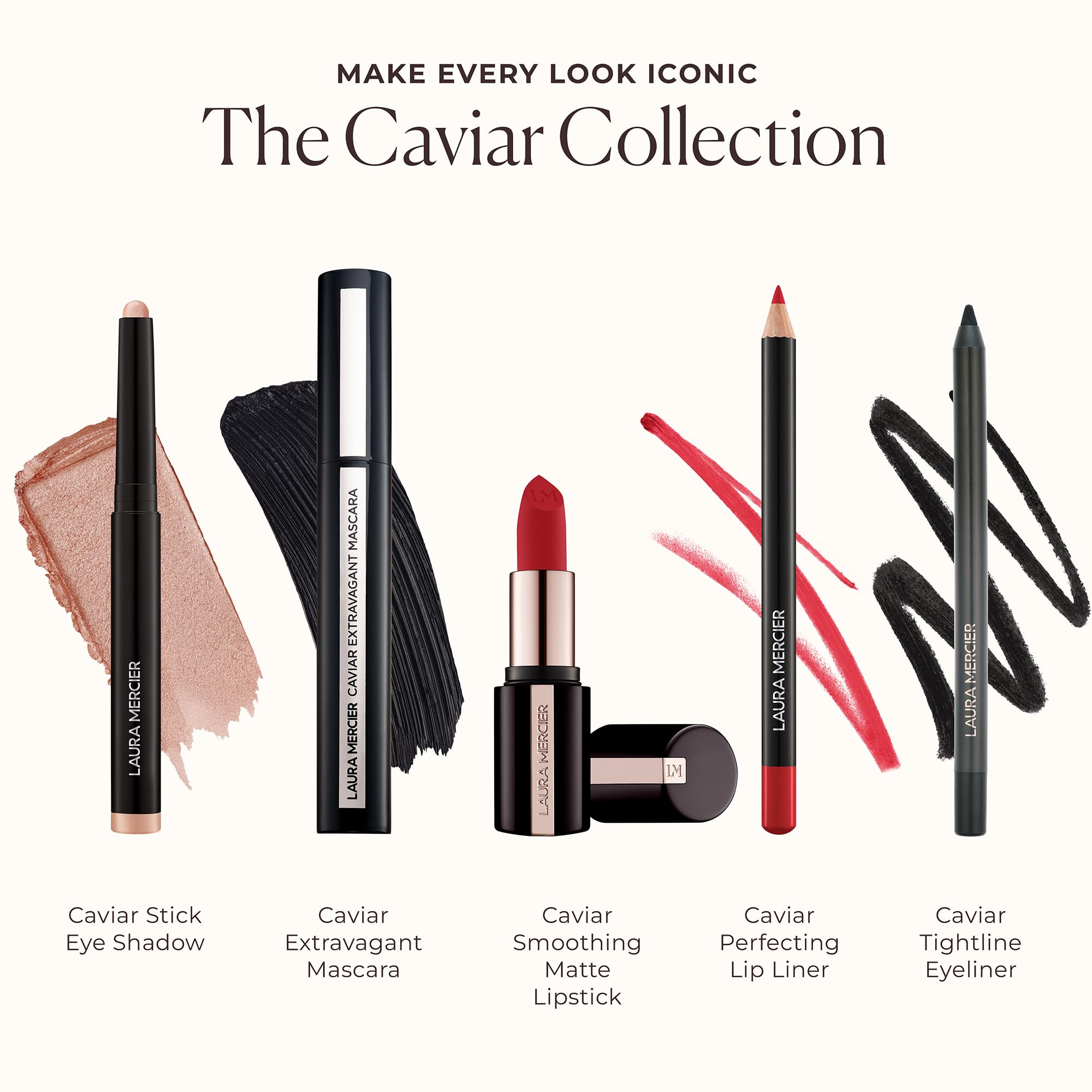 Laura Mercier Caviar Stick longwear shot shows sweat-resistant performance