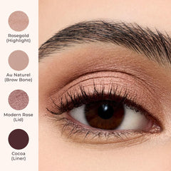 Laura Mercier Caviar Stick Rosegold blends in seconds, building from sheer to intense.