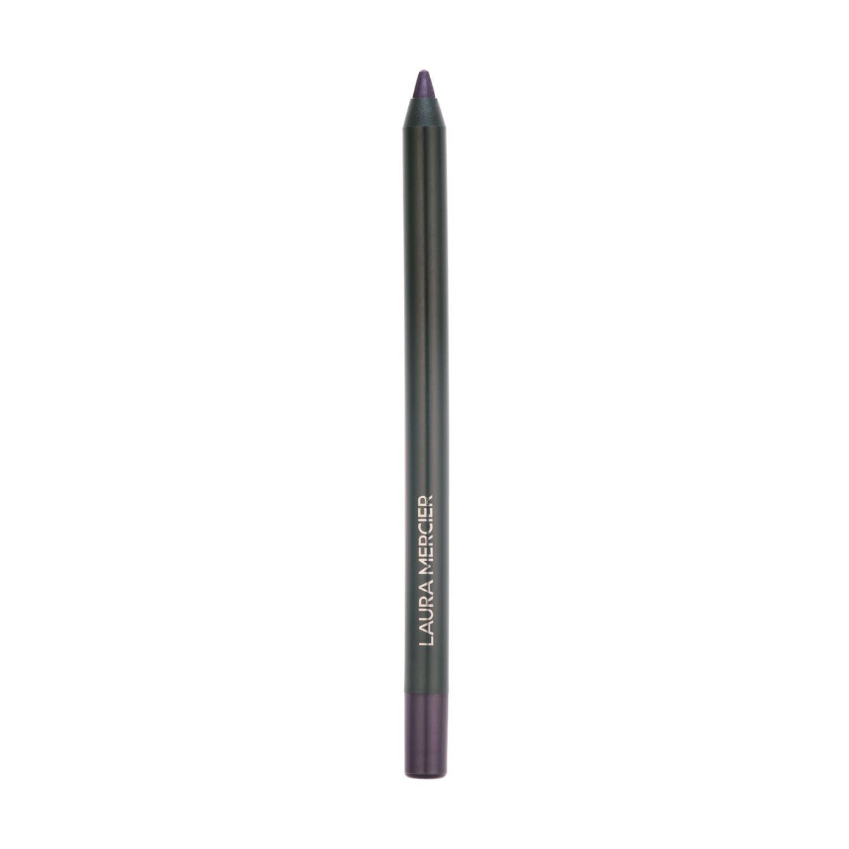 Laura Mercier Caviar Tightline Eyeliner Dark Plum swatch shows rich, long-lasting color.
