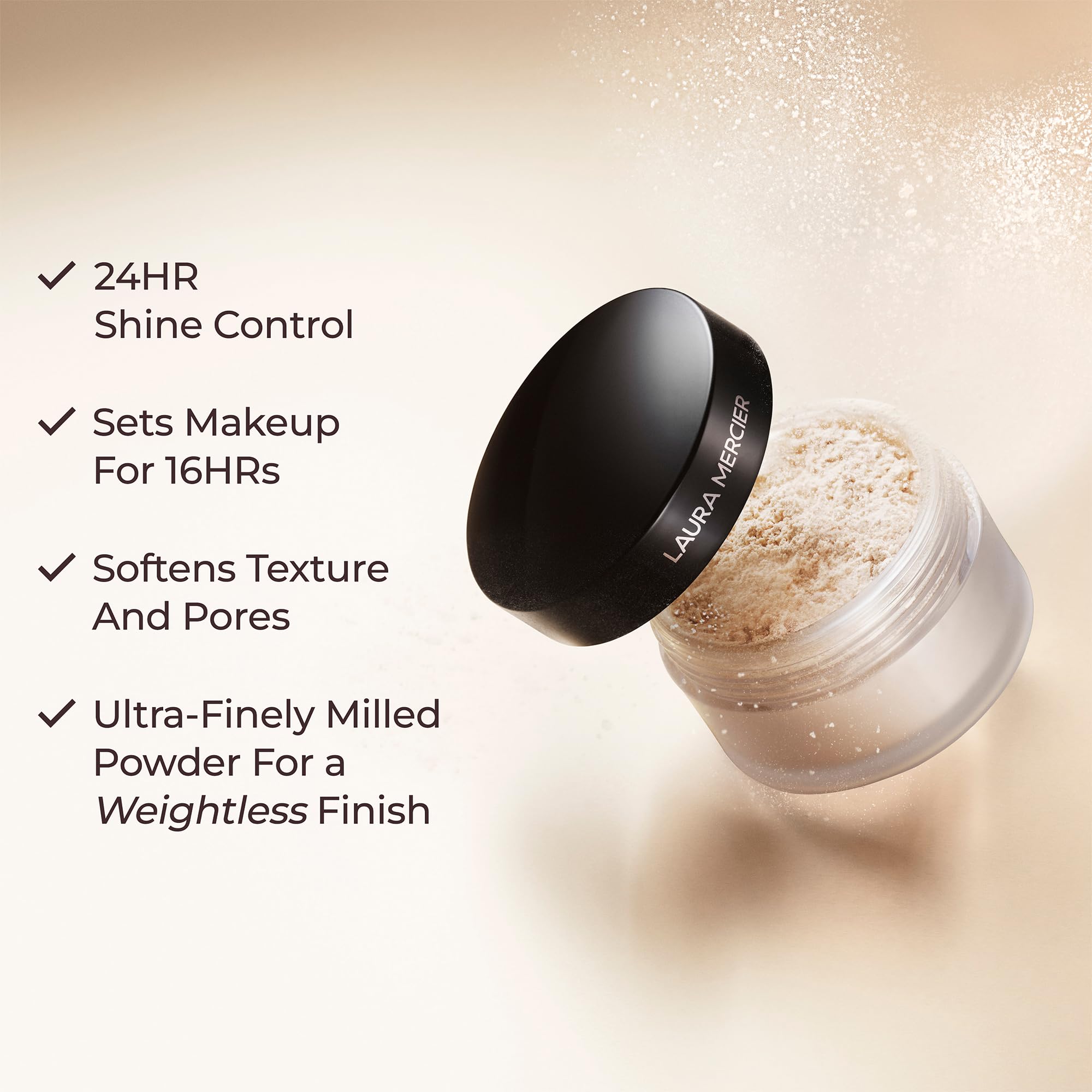 Laura Mercier holiday gift set packaging ideal for gifting makeup and skincare.