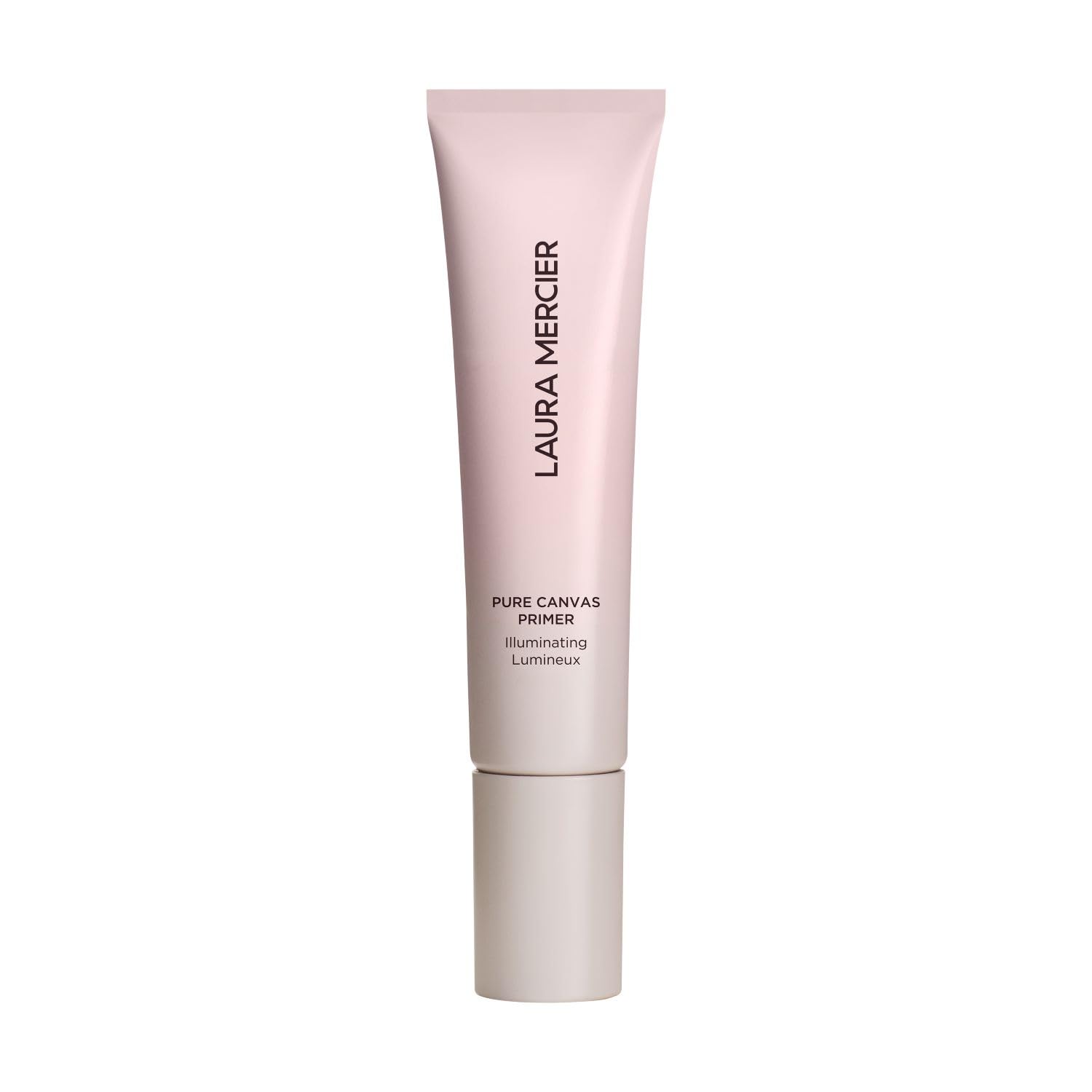 Laura Mercier Pure Canvas Primer Illuminating bottle delivers radiant glow and long wear.