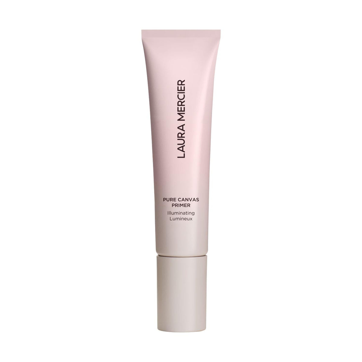 Laura Mercier Pure Canvas Primer Illuminating bottle delivers radiant glow and long wear.