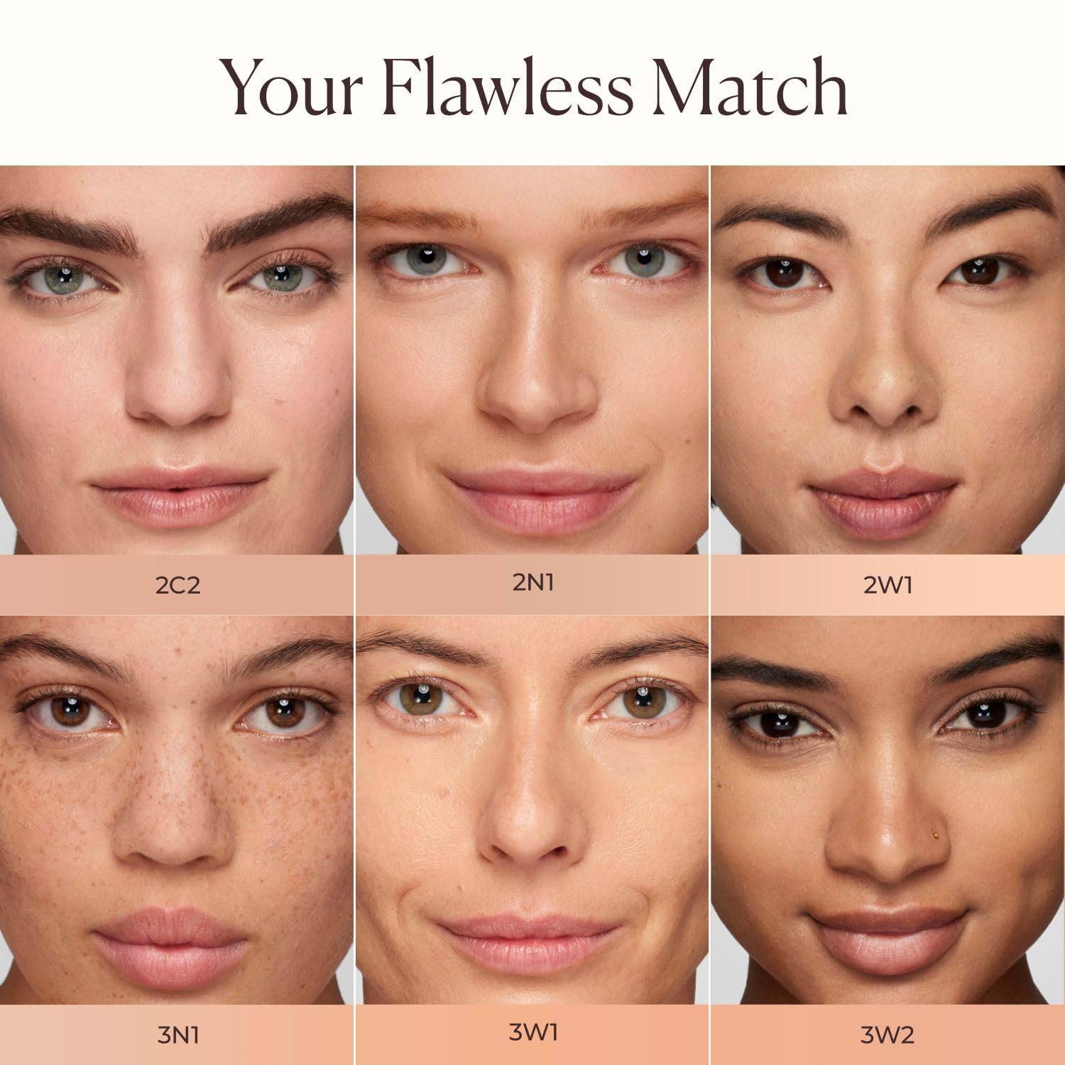 Laura Mercier Real Flawless Serum Concealer 3N1 neutral swatch matches natural undertones.