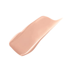 Laura Mercier Real Flawless Weightless Foundation soft-sand swatch on skin demonstrates medium-buildable coverage