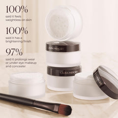 Laura Mercier Secret Brightening Powder micro pigments deliver translucent setting for lasting wear