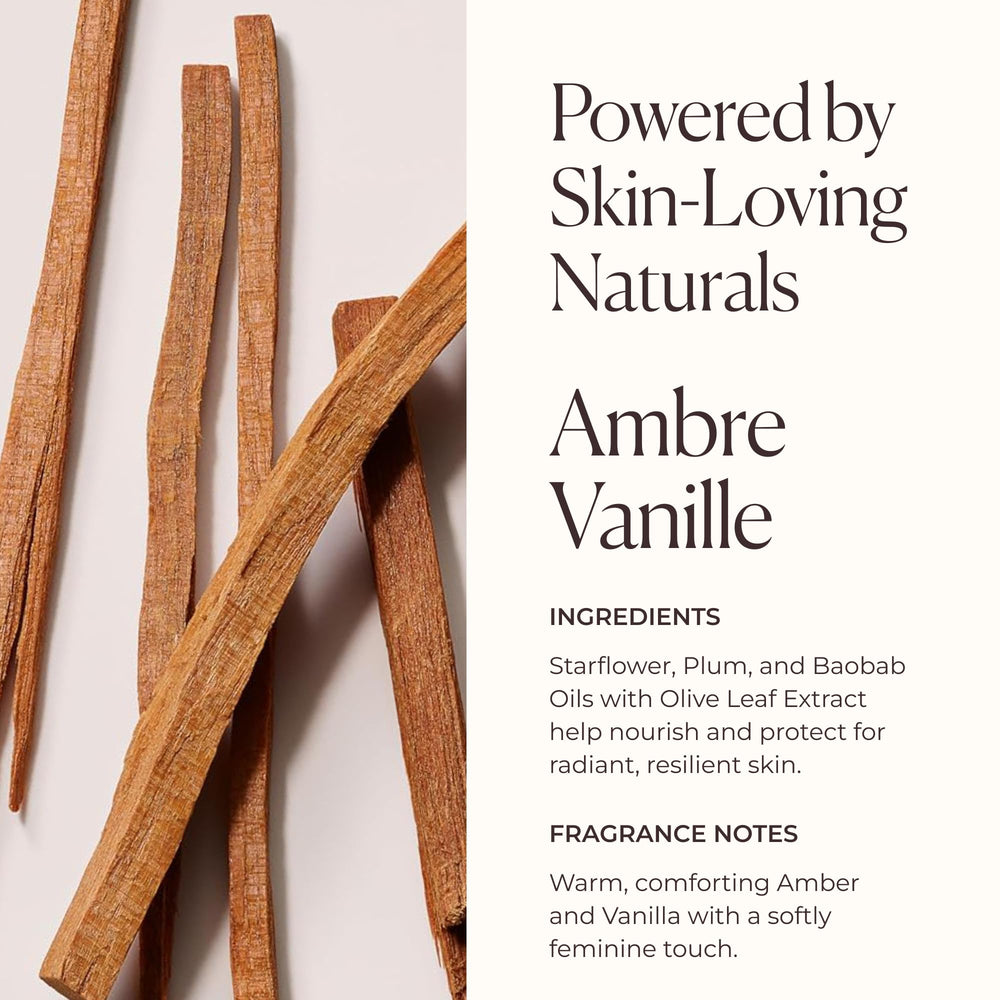 Laura Mercier Serum Body Cream amber-vanille fragrance enhances self-care ritual
