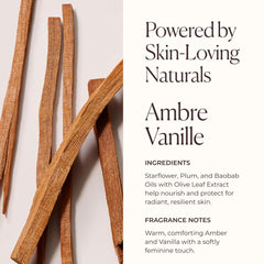 Laura Mercier Serum Body Cream amber-vanille fragrance enhances self-care ritual