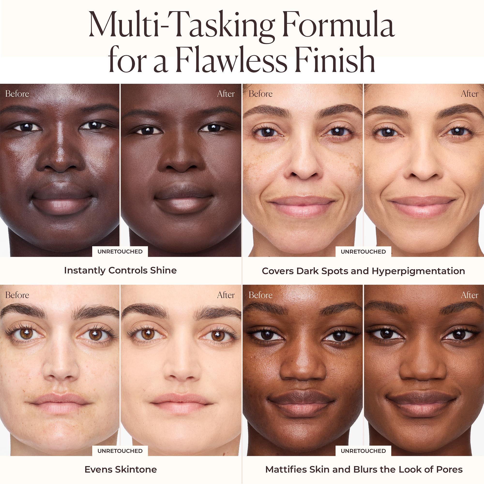 Laura Mercier tinted moisturizer blurred matte SPF 30 2N Maple swatch demonstrates shade match