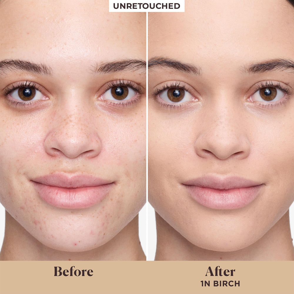 Laura Mercier tinted moisturizer blurred matte SPF30 tube close-up for quick coverage